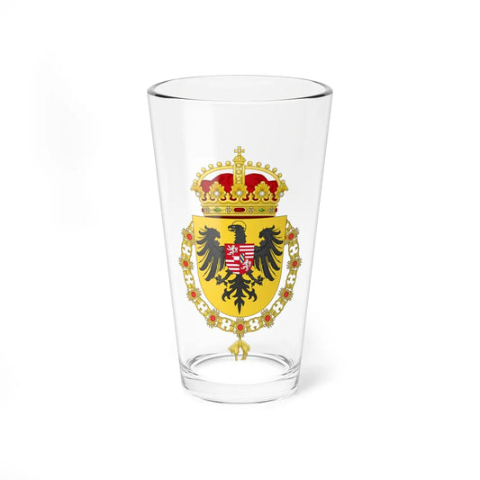 Coat of Arms of Joseph I as King of the Romans (Austria) (Coat of Arms) Pint Glass 16oz 16oz - Go Mug Yourself