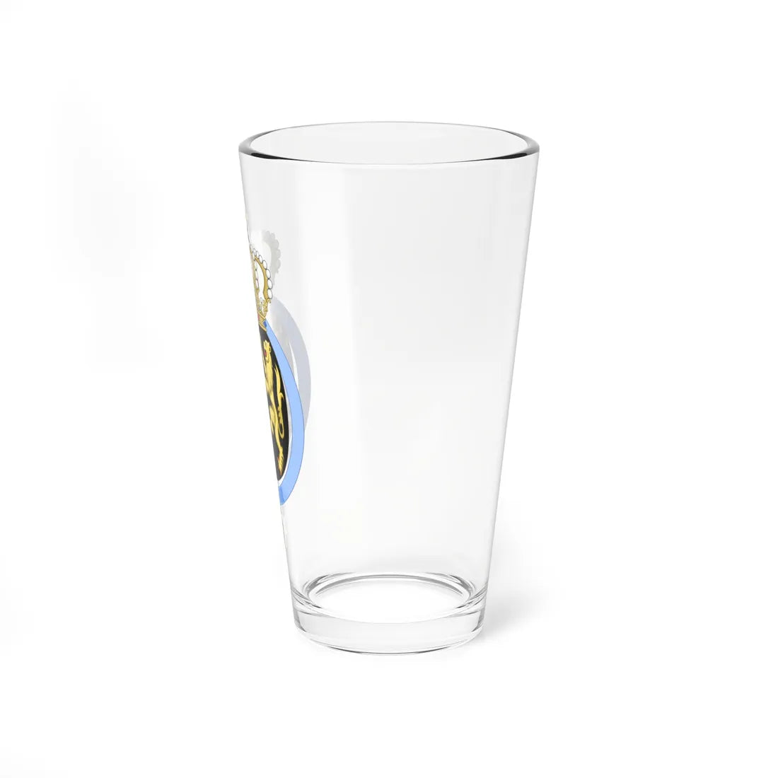 Coat of arms of Josephine Charlotte of Luxembourg Order of Seraphim (Luxembourg) (Coat of Arms) Pint Glass 16oz - Go Mug Yourself