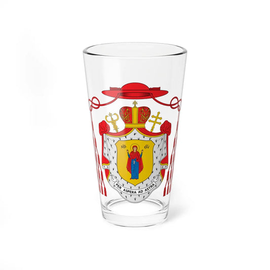 Coat of arms of Josyf Slipyj (Ukraine) (Coat of Arms) Pint Glass 16oz 16oz - Go Mug Yourself