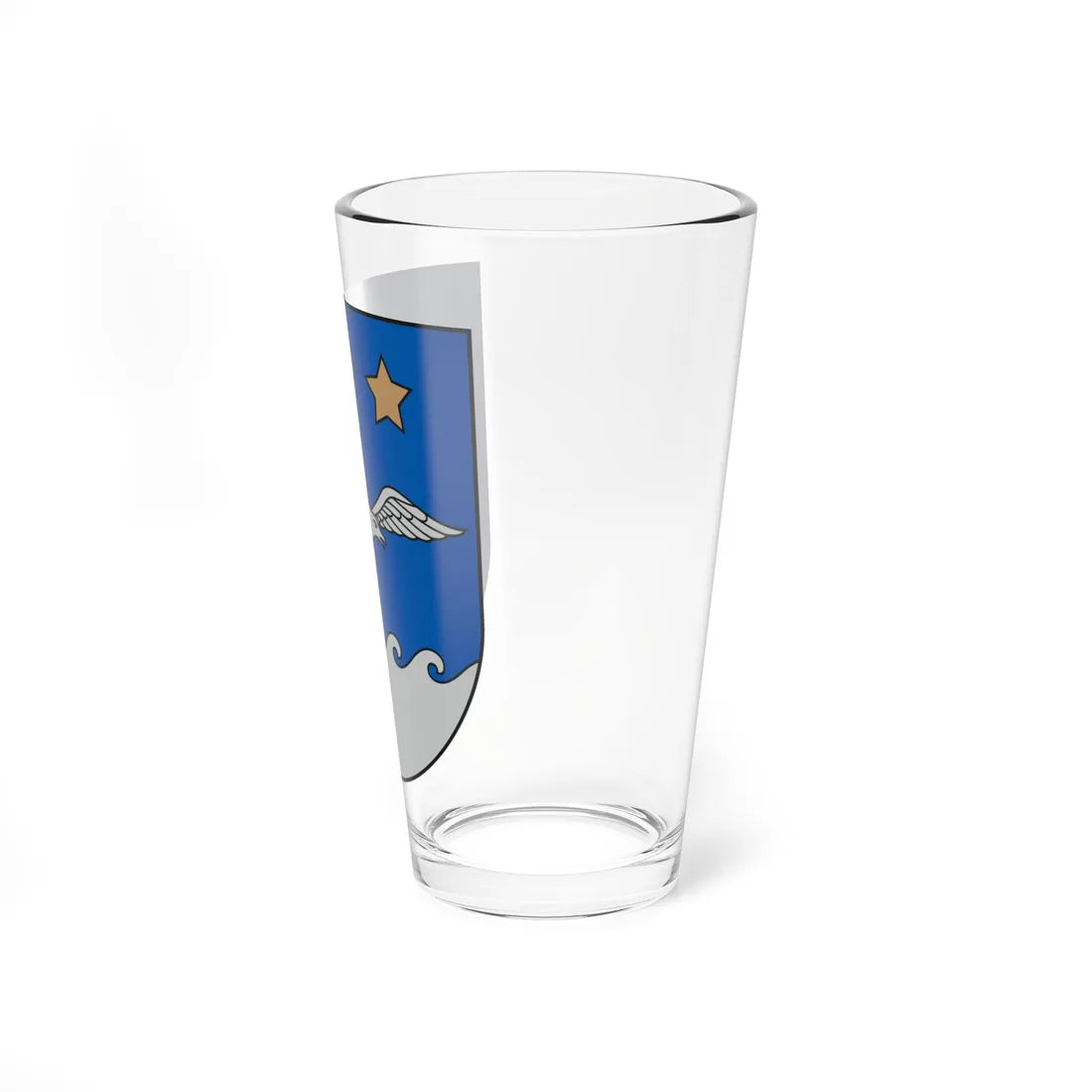 Coat of Arms of Jūrmala (Latvia) (Coat of Arms) Pint Glass 16oz - Go Mug Yourself