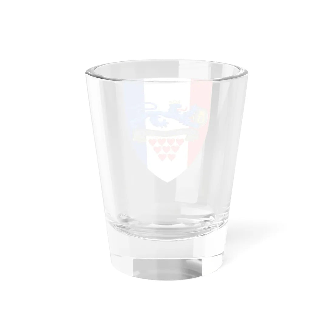 Coat of arms of Jutland Dragoon Regiment (Denmark) (Coat of Arms) Shot Glass 1.5oz - Go Mug Yourself