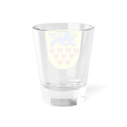 Coat of arms of Jutland or the King of Goths (Denmark) (Coat of Arms) Shot Glass 1.5oz - Go Mug Yourself