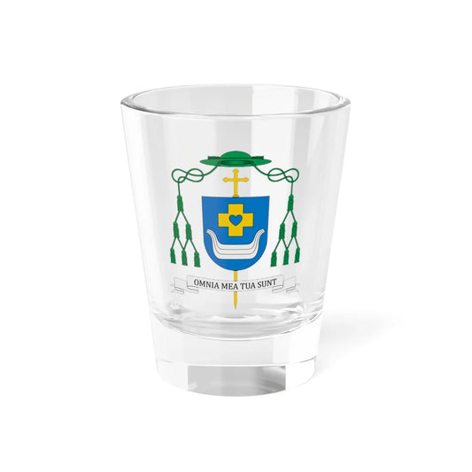 Coat of arms of Józef Wróbel (Finland) (Coat of Arms) Shot Glass 1.5oz 1.5oz - Go Mug Yourself