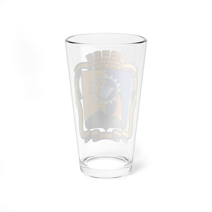 Coat of Arms of Kadiivka (Ukraine) (Coat of Arms) Pint Glass 16oz - Go Mug Yourself