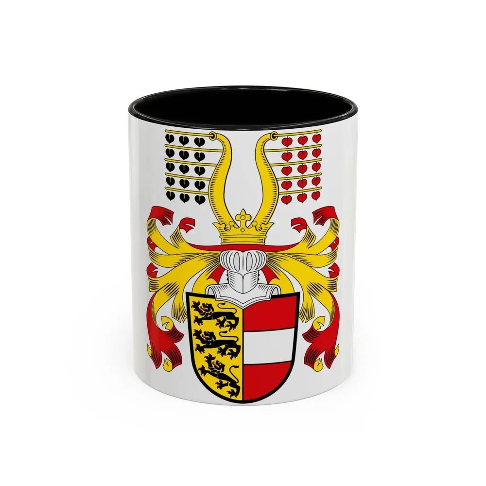 Coat of Arms of Kaernten Austria - Accent Coffee Mug 11oz Black - Go Mug Yourself