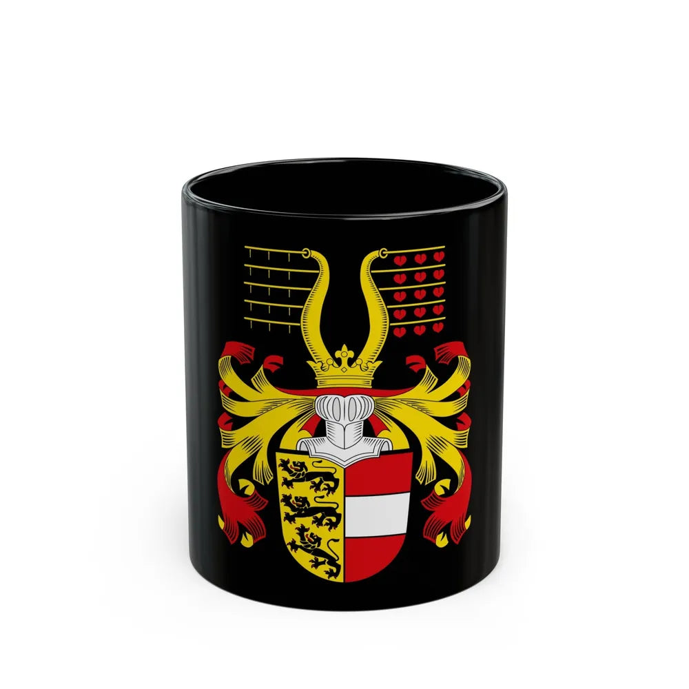 Coat of Arms of Kaernten Austria - Black Coffee Mug-11oz-Go Mug Yourself