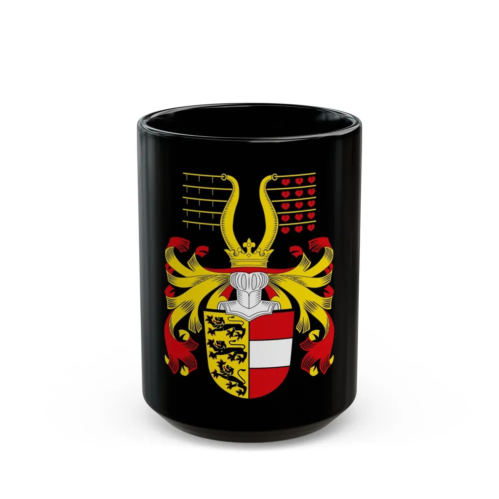 Coat of Arms of Kaernten Austria - Black Coffee Mug-15oz-Go Mug Yourself