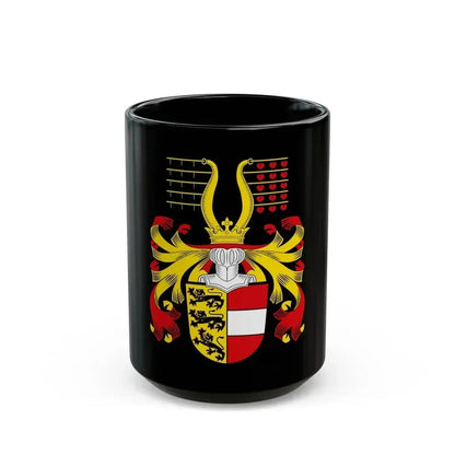 Coat of Arms of Kaernten Austria - Black Coffee Mug 15oz - Go Mug Yourself