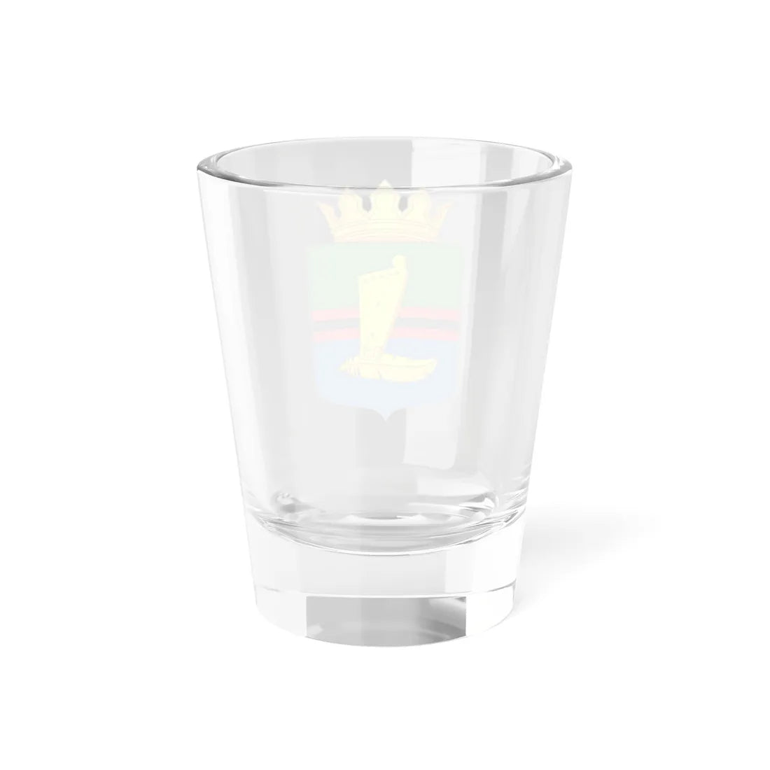 Coat of Arms of Kalevalsky District (Russia) (Coat of Arms) Shot Glass 1.5oz - Go Mug Yourself
