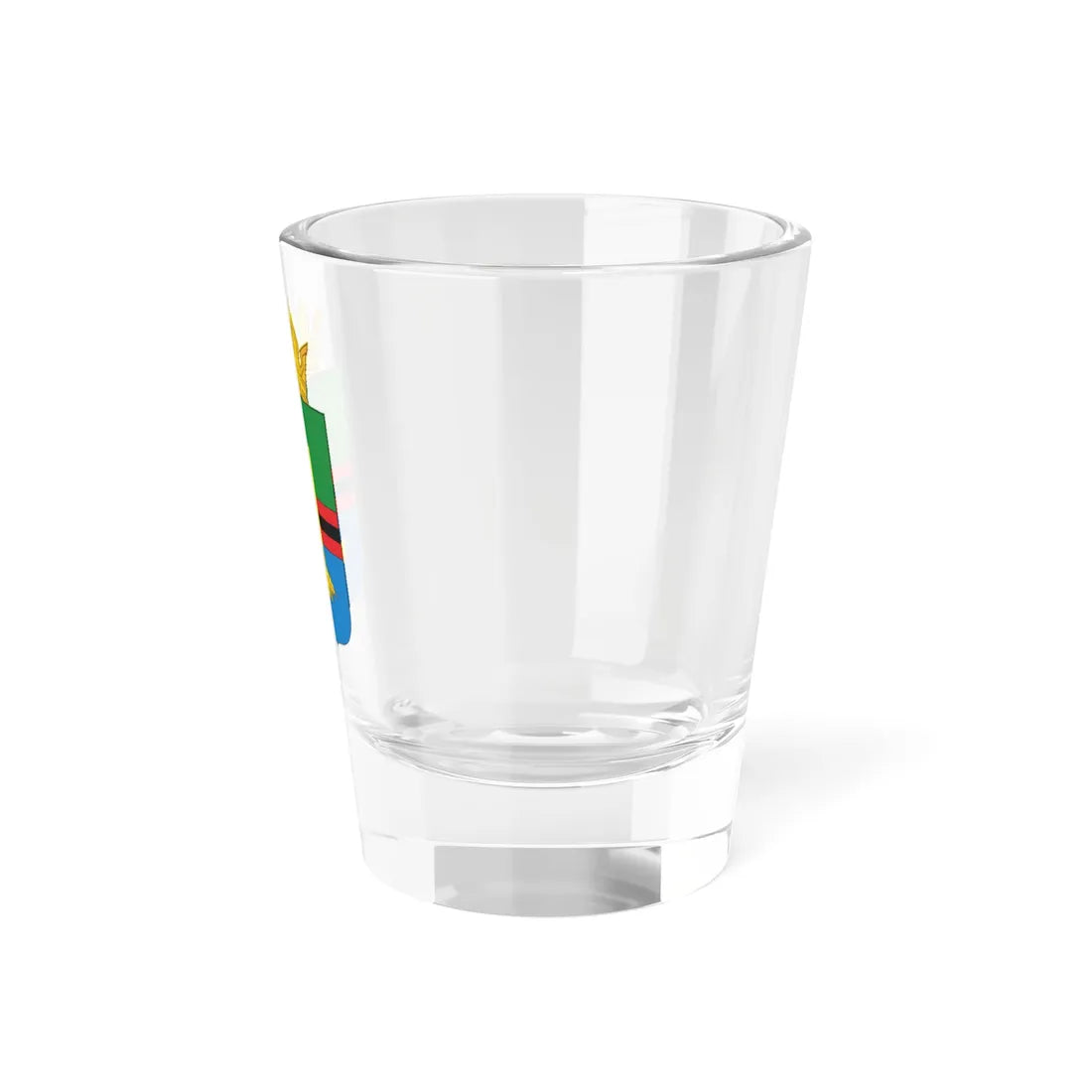 Coat of Arms of Kalevalsky District (Russia) (Coat of Arms) Shot Glass 1.5oz - Go Mug Yourself