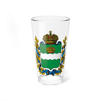 Coat of arms of Kaluga Governorate (Russia) (Coat of Arms) Pint Glass 16oz 16oz - Go Mug Yourself