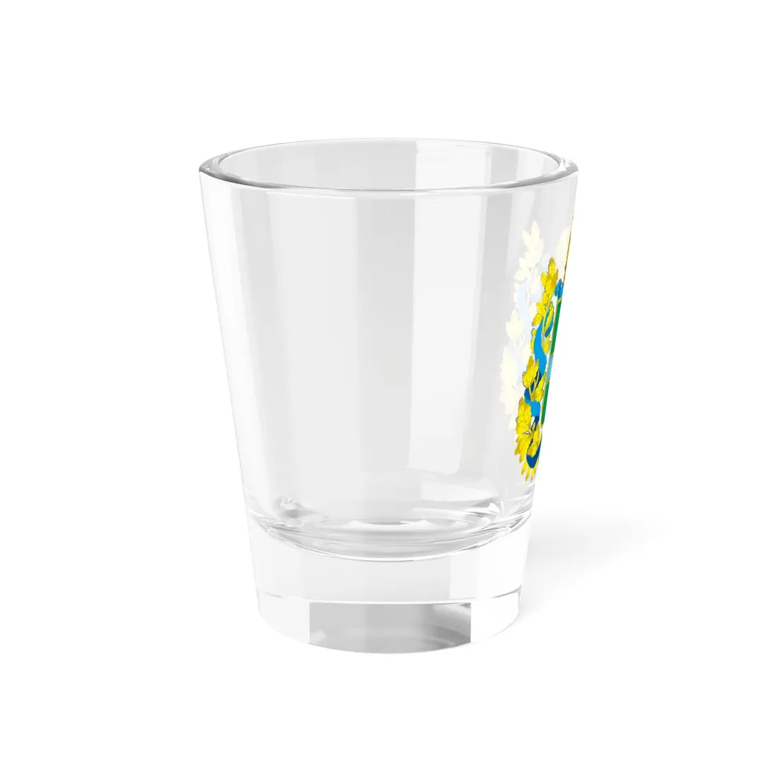 Coat of arms of Kaluga Oblast Latest version (Russia) (Coat of Arms) Shot Glass 1.5oz - Go Mug Yourself