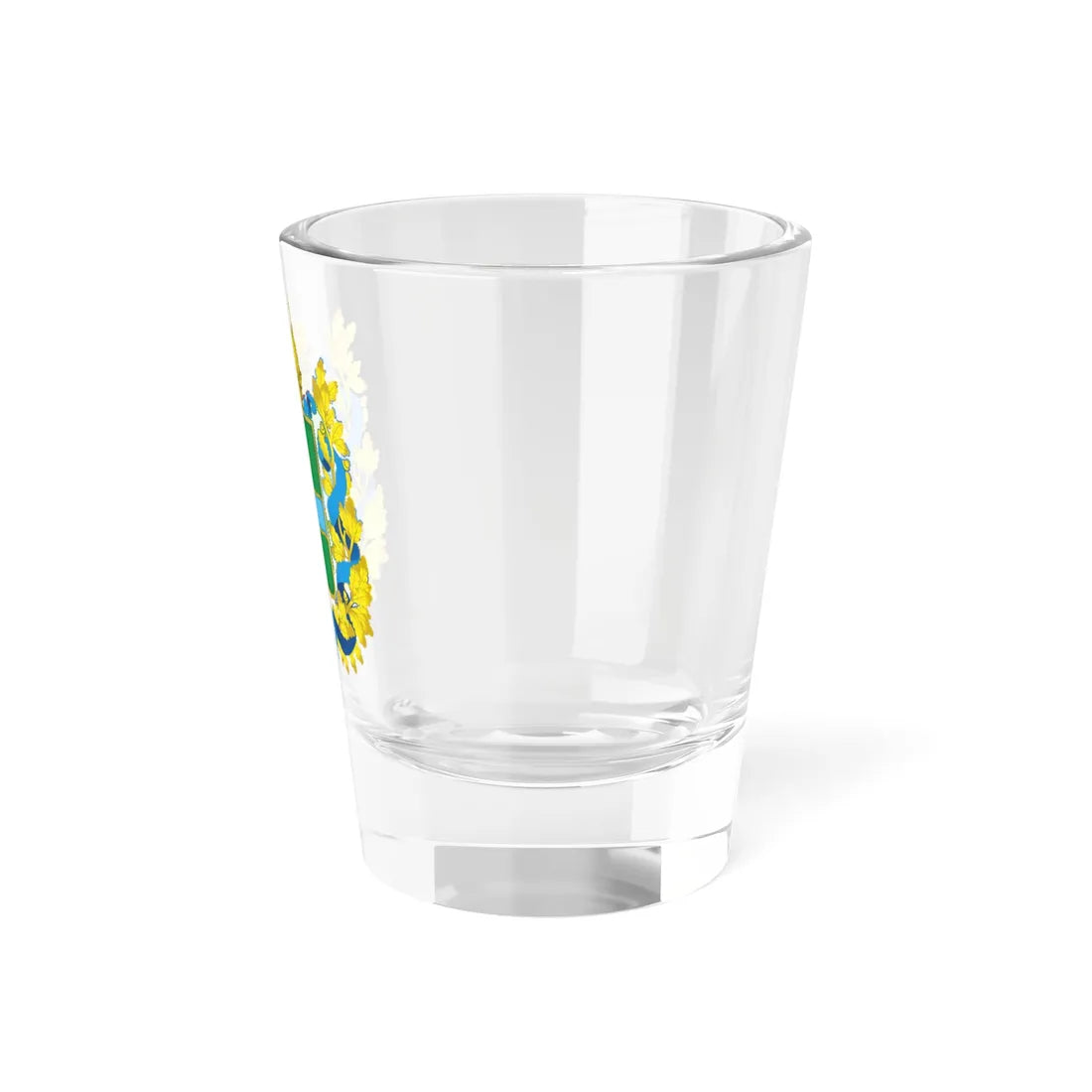 Coat of arms of Kaluga Oblast Latest version (Russia) (Coat of Arms) Shot Glass 1.5oz - Go Mug Yourself