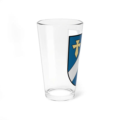 Coat of Arms of Kalush raion (Ukraine) (Coat of Arms) Pint Glass 16oz - Go Mug Yourself