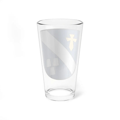 Coat of Arms of Kalush raion (Ukraine) (Coat of Arms) Pint Glass 16oz - Go Mug Yourself