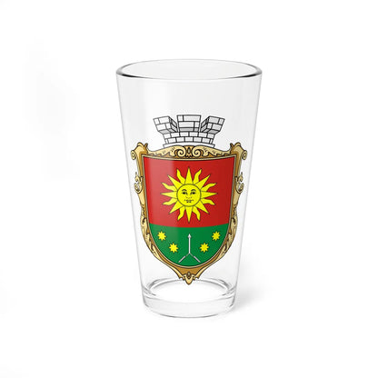 Coat of arms of Kalynivka (Ukraine) (Coat of Arms) Pint Glass 16oz - Go Mug Yourself