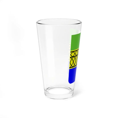 Coat of Arms of Kambarka rayon Udmurtia (Russia) (Coat of Arms) Pint Glass 16oz - Go Mug Yourself