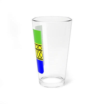 Coat of Arms of Kambarka rayon Udmurtia (Russia) (Coat of Arms) Pint Glass 16oz - Go Mug Yourself