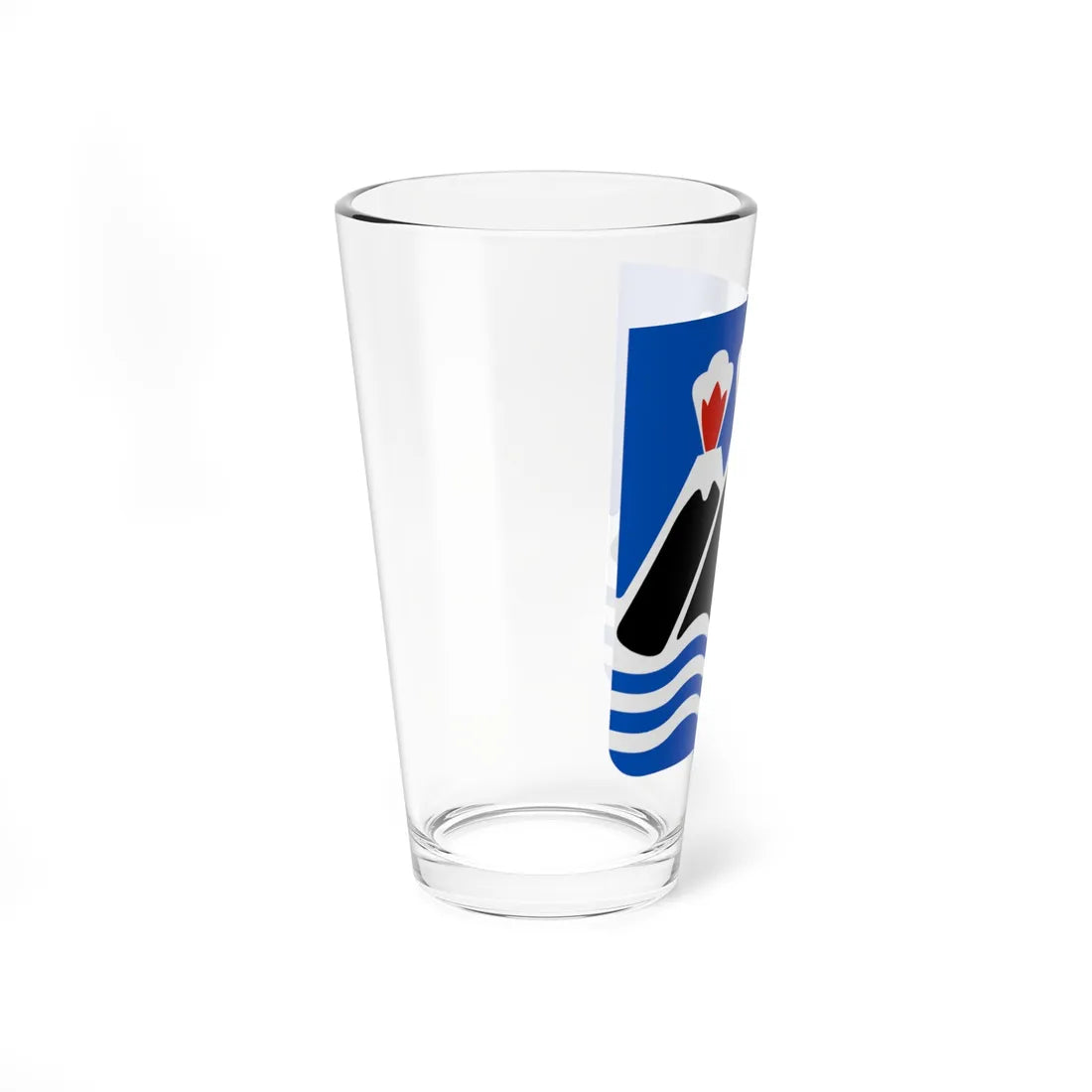 Coat of arms of Kamchatka Oblast (Russia) (Coat of Arms) Pint Glass 16oz - Go Mug Yourself