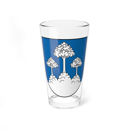 Coat of Arms of Kamenec pod Vtáčnikom (Slovakia) (Coat of Arms) Pint Glass 16oz 16oz - Go Mug Yourself
