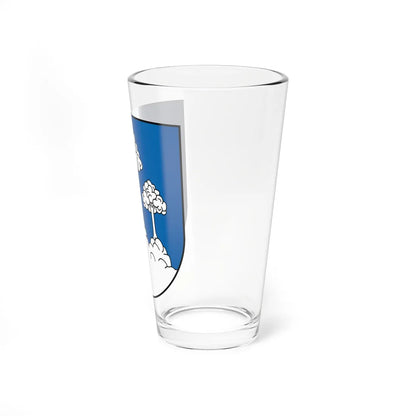 Coat of Arms of Kamenec pod Vtáčnikom (Slovakia) (Coat of Arms) Pint Glass 16oz - Go Mug Yourself