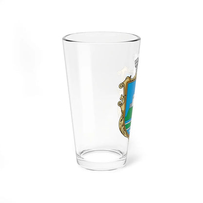 Coat of arms of Kamin-Kashyrskyi (Ukraine) (Coat of Arms) Pint Glass 16oz - Go Mug Yourself