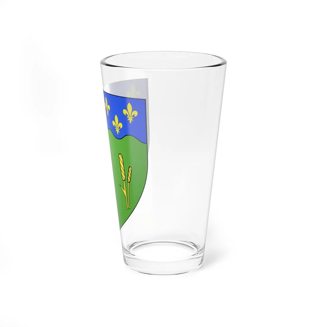 Coat of arms of Kamouraska (Canada) (Coat of Arms) Pint Glass 16oz - Go Mug Yourself