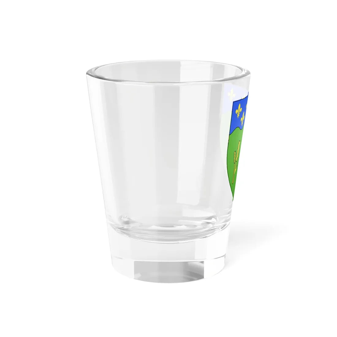 Coat of arms of Kamouraska (Canada) (Coat of Arms) Shot Glass 1.5oz - Go Mug Yourself