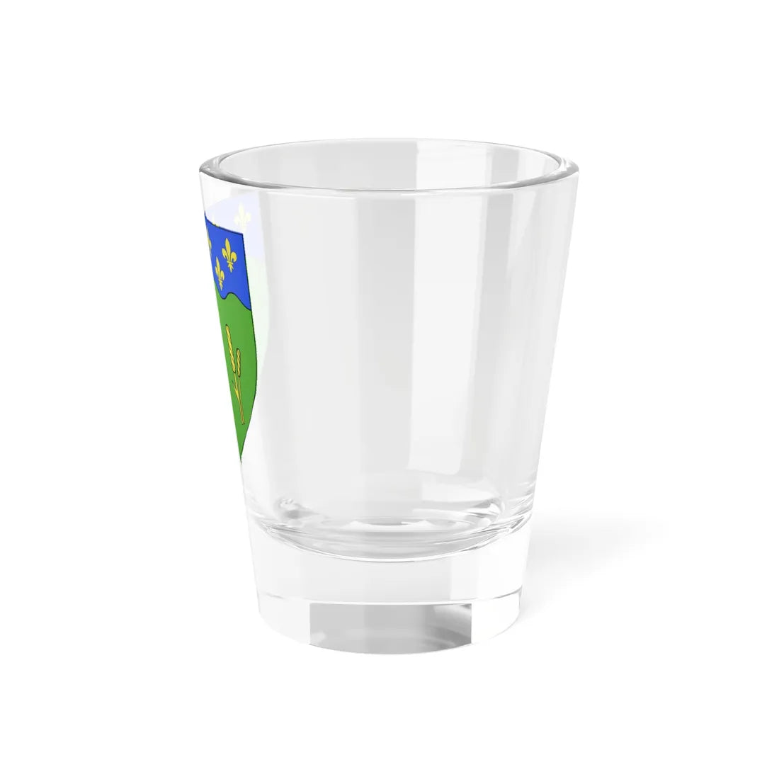 Coat of arms of Kamouraska (Canada) (Coat of Arms) Shot Glass 1.5oz - Go Mug Yourself