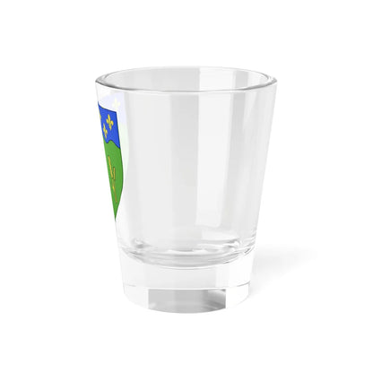 Coat of arms of Kamouraska (Canada) (Coat of Arms) Shot Glass 1.5oz - Go Mug Yourself