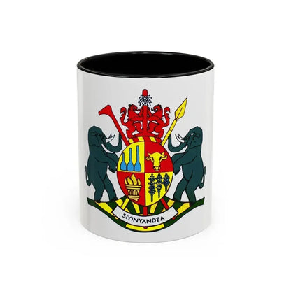 Coat of arms of KaNgwane - Accent Coffee Mug 11oz Black - Go Mug Yourself