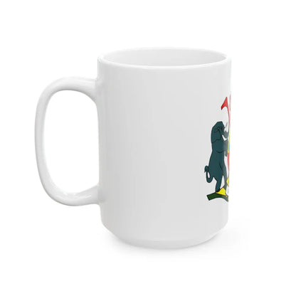 Coat of arms of KaNgwane - White Coffee Mug-Go Mug Yourself