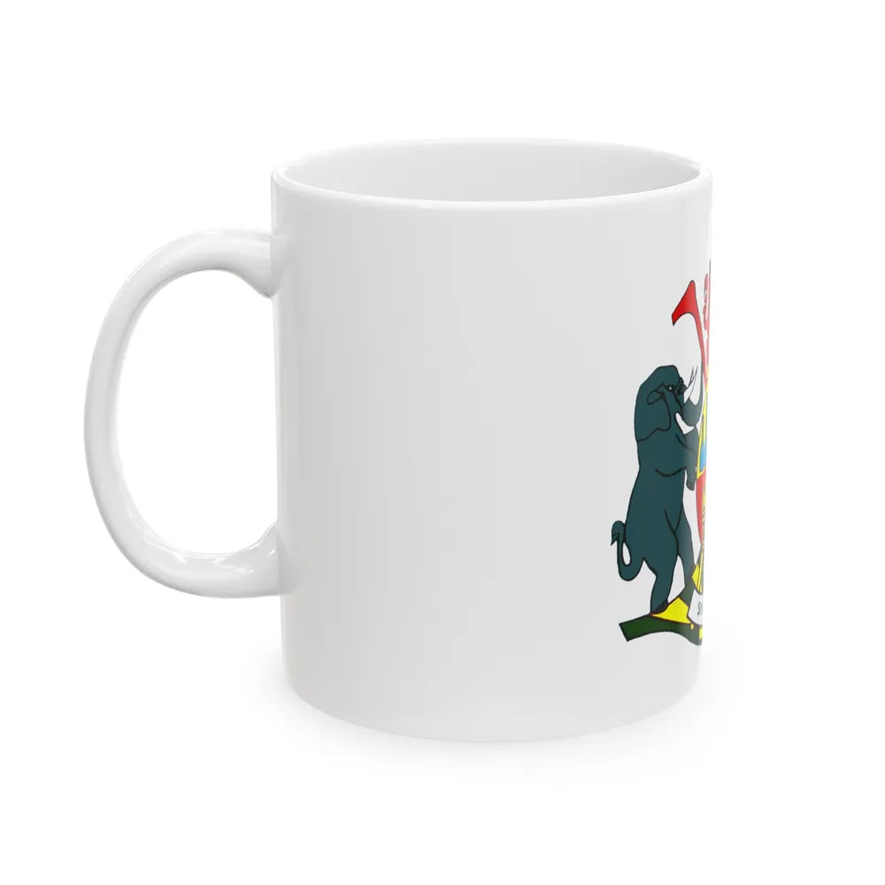 Coat of arms of KaNgwane - White Coffee Mug-Go Mug Yourself