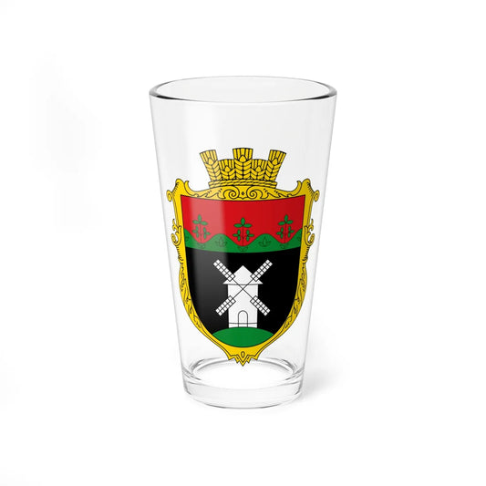Coat of arms of Kanizh (Ukraine) (Coat of Arms) Pint Glass 16oz 16oz - Go Mug Yourself