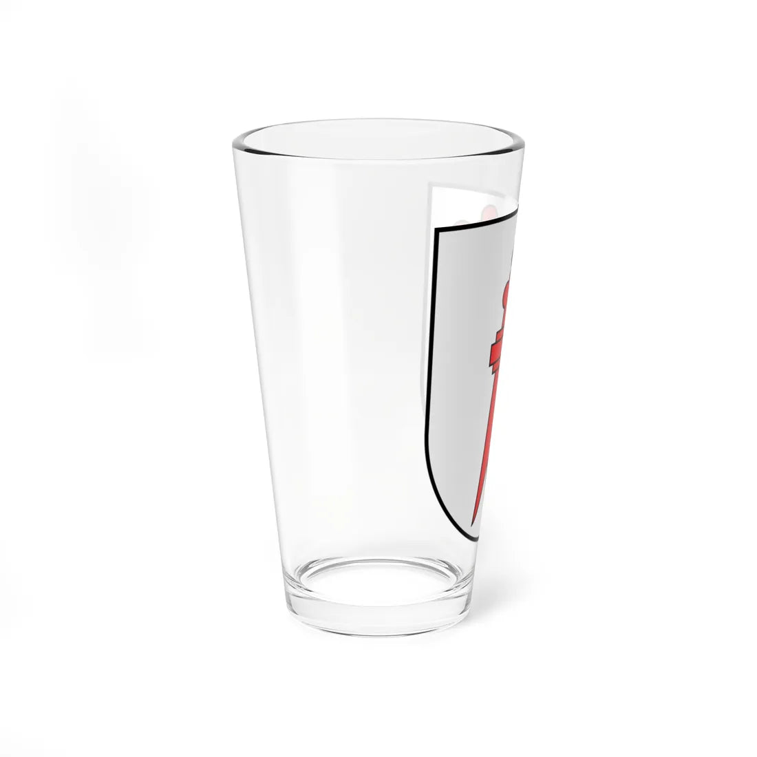 Coat of arms of Kanton Basel-Landschaft (Switzerland) (Coat of Arms) Pint Glass 16oz - Go Mug Yourself