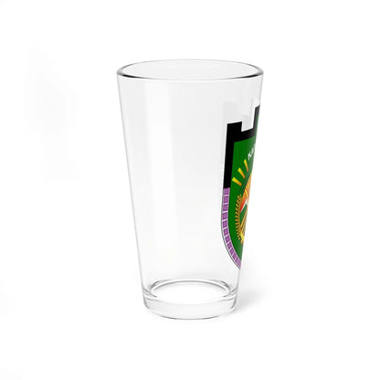 Coat of arms of Kara-Balta (Kyrgyzstan) (Coat of Arms) Pint Glass 16oz - Go Mug Yourself