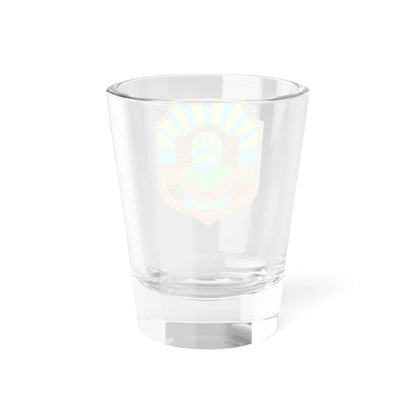 Coat of arms of Karbinci Municipality (North Macedonia) (Coat of Arms) Shot Glass 1.5oz - Go Mug Yourself