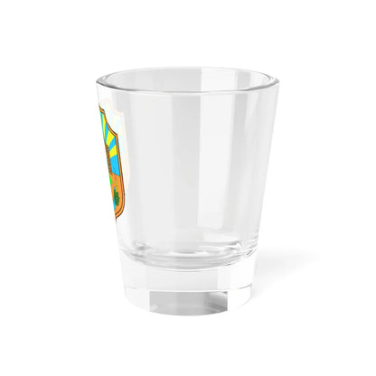 Coat of arms of Karbinci Municipality (North Macedonia) (Coat of Arms) Shot Glass 1.5oz - Go Mug Yourself