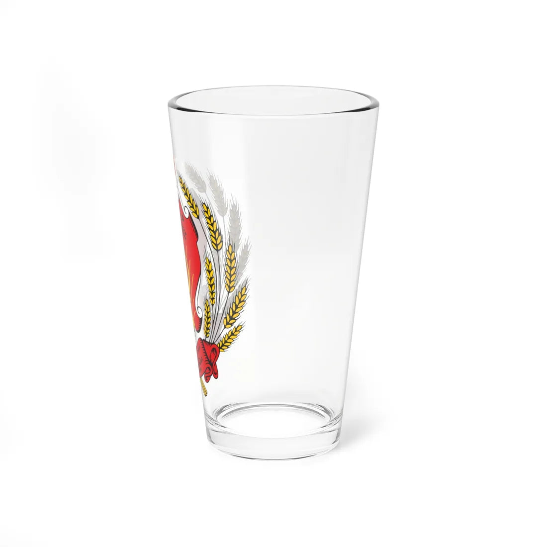 Coat of arms of Karelian ASSR (Russia) (Coat of Arms) Pint Glass 16oz - Go Mug Yourself