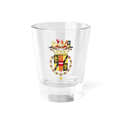 Coat of Arms of Karl Robert Nesselrode Order of the Golden Fleece (Russia) (Coat of Arms) Shot Glass 1.5oz 1.5oz - Go Mug Yourself