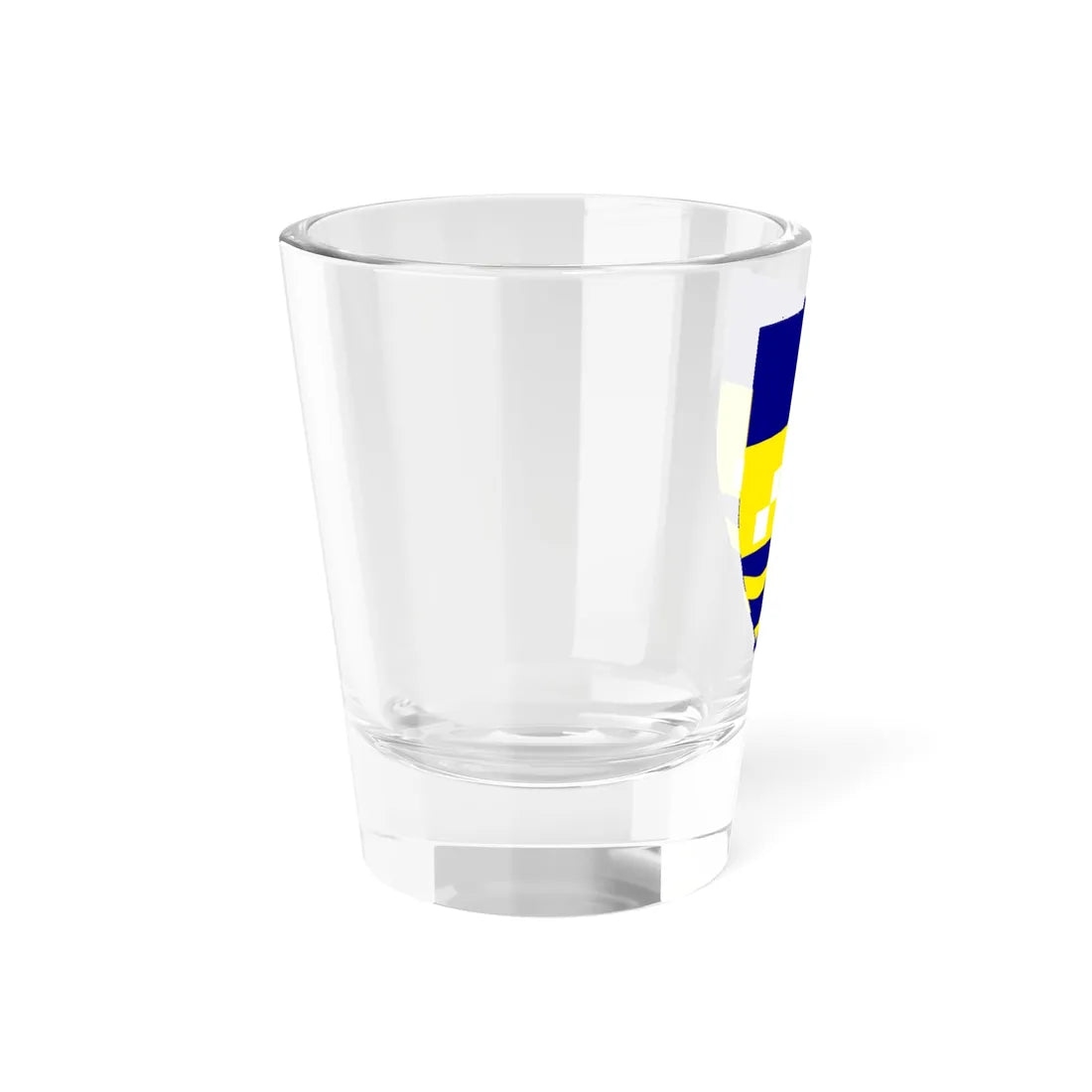 Coat of arms of Karpoš Municipality (North Macedonia) (Coat of Arms) Shot Glass 1.5oz - Go Mug Yourself