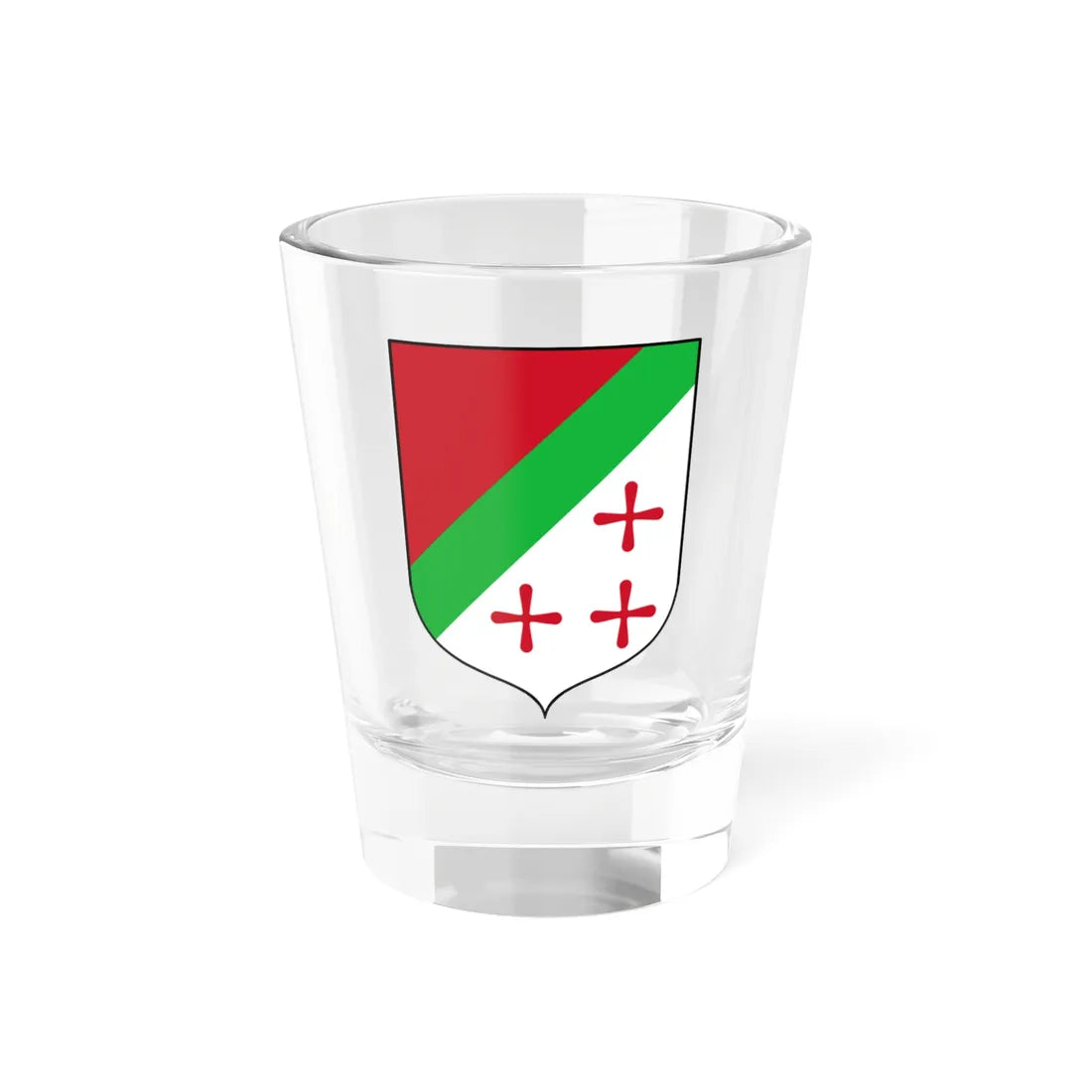 Coat of arms of Katanga (Congo) (Coat of Arms) Shot Glass 1.5oz 1.5oz - Go Mug Yourself