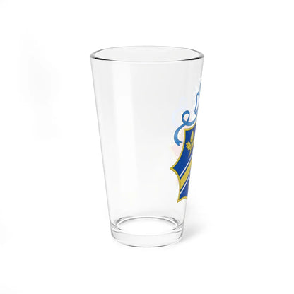 Coat of Arms of Kate Middleton (United Kingdom) (Coat of Arms) Pint Glass 16oz - Go Mug Yourself
