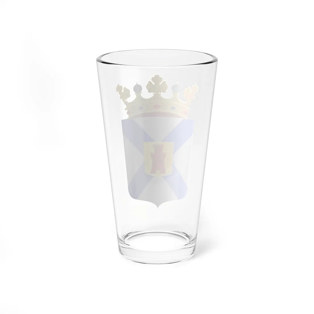 Coat of arms of Katwijk municipality (Netherlands) (Coat of Arms) Pint Glass 16oz - Go Mug Yourself
