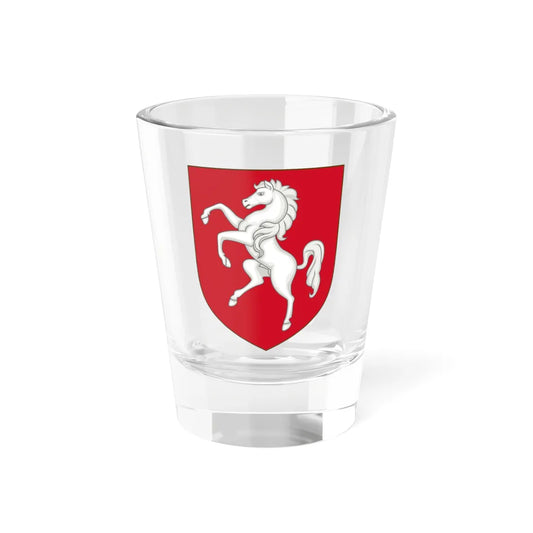 Coat of arms of Kent (England) (Coat of Arms) Shot Glass 1.5oz 1.5oz - Go Mug Yourself