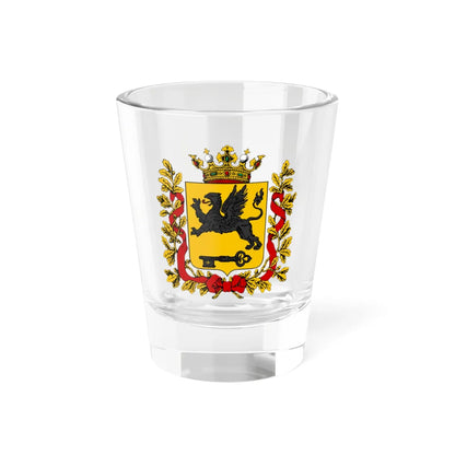 Coat of arms of Kerch Gradonachalstvo 1859 (Russia) (Coat of Arms) Shot Glass 1.5oz 1.5oz - Go Mug Yourself
