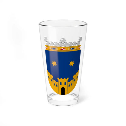Coat of Arms of Kexholm province (Finland) (Coat of Arms) Pint Glass 16oz 16oz - Go Mug Yourself