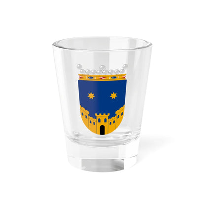 Coat of Arms of Kexholm province (Finland) (Coat of Arms) Shot Glass 1.5oz 1.5oz - Go Mug Yourself