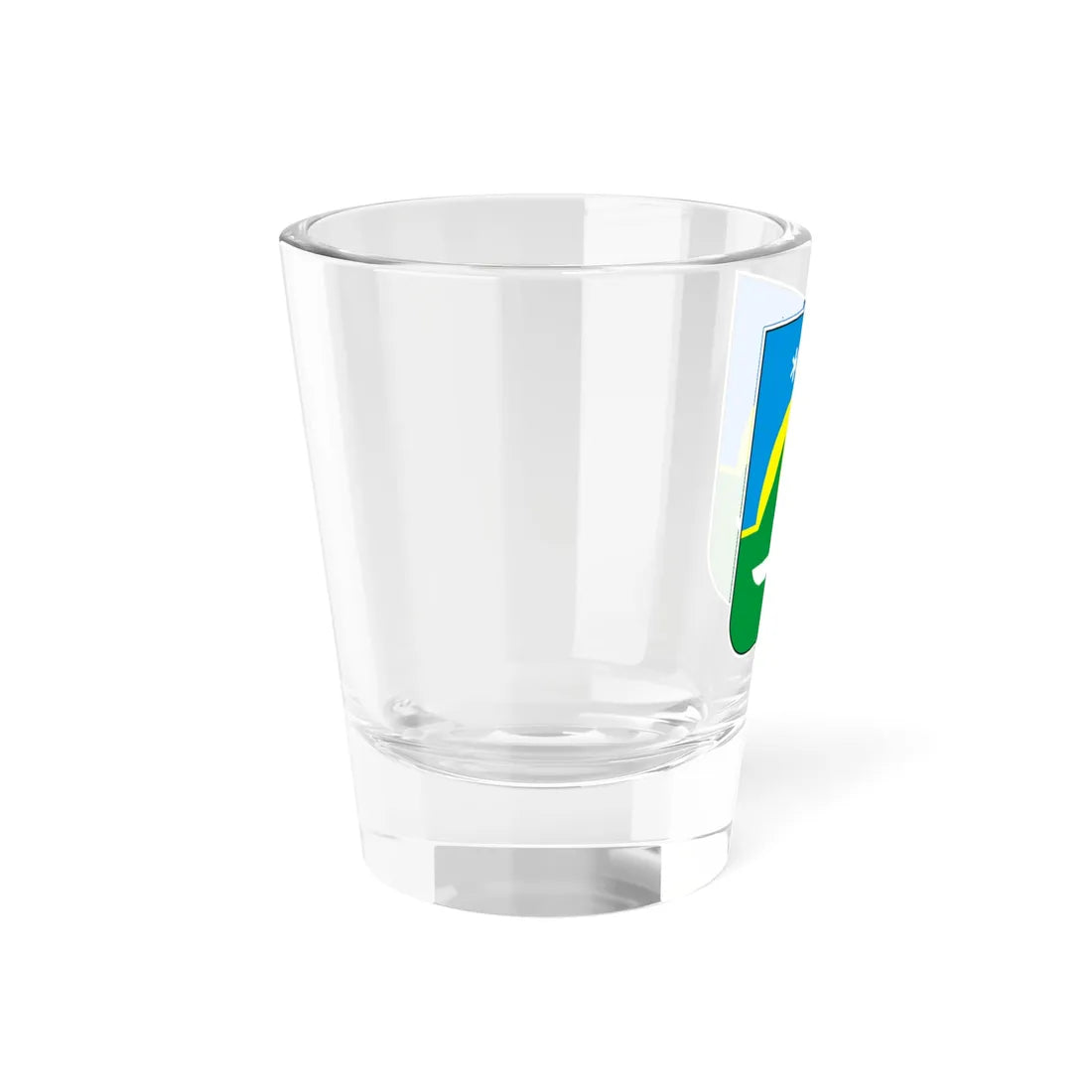 Coat of Arms of Khanty-Mansiysk (Russia) (Coat of Arms) Shot Glass 1.5oz - Go Mug Yourself