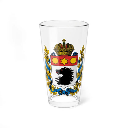 Coat of arms of Kharkov Governorate 1878 (Russia) (Coat of Arms) Pint Glass 16oz 16oz - Go Mug Yourself